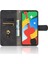 Kart Sahibi Tam ile Google Piksel 5 Deri Folio Flip Case Için Kılıf (Yurt Dışından) 4