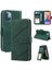 IPhone 15 Için Kılıf Manyetik Cüzdan Flip Folio Kart Tutucu Kickstand Pu (Yurt Dışından) 1