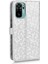 Xiaomi Redmi Için Not 10 4g Deri Cüzdan Kapak Geometrik Desen (Yurt Dışından) 2