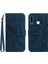 Kart Yuvaları Tutucu Kabartmalı Ayçiçeği Pu ile Samsung Galaxy A70E Için Kılıf (Yurt Dışından) 1