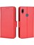 Huawei Y6 Için Kılıf 2019 Yan Toka Pu Deri Cüzdan Kart Yuvaları Tutucu (Yurt Dışından) 1