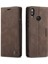Samsung Galaxy M20 Flip Folio Kitap Manyetik Kapatma Vintage Için Flip Case (Yurt Dışından) 3