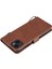 Iphone 13 Için Flip Case Klasik Katı Renk Kart Yuvası ile Yüksek Kalite (Yurt Dışından) 4