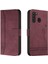 Samsung Galaxy A21 Flip Folio Cüzdan Kart Yuvaları Için Telefon Kılıfı Kapak Pu (Yurt Dışından) 1
