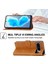 Google Piksel 8 Pro Kabartmalı Kickstand Manyetik Kapatma Için Cüzdan Kılıf (Yurt Dışından) 4
