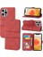 Iphone 15 Için Flip Case Pro Cüzdan Kılıf Darbeye Koruyucu Pu Deri (Yurt Dışından) 1