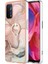Oppo A93 5G/A93S 5g Tampon Için Kılıf 360 &deg; Dönebilir Yüzük Mermer Darbeye (Yurt Dışından) 1