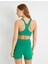 Yanları Çizgili Sporcu Sütyeni Kaplı Slim Fit 4
