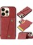 Iphone 13 Mini Darbeye Koruyucu Kickstand Buit Için Cüzdan Kılıf (Yurt Dışından) 5
