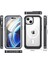 Iphone 15 Askeri Damla ve Çarpışma Geçirmez Cam Için Miracase Manyetik Kılıf (Yurt Dışından) 1