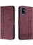 Zte Blade A71 Flip Folio Cüzdan Kart Yuvaları Için Telefon Kılıfı Kapak El Kayışı (Yurt Dışından) 5