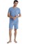 Erkek T-Shirt 10621 - Mavi 1