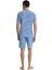 Erkek T-Shirt 10621 - Mavi 2
