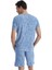 Erkek T-Shirt 10621 - Mavi 4
