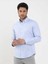 Mavi Erkek Slim Fit Düz Brent Düğmeli Yaka Uzun Kol Gömlek - 104329 1