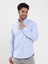 Mavi Erkek Slim Fit Düz Brent Düğmeli Yaka Uzun Kol Gömlek - 104329 4