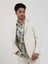 Bej Erkek Slim Fit Düz Mono Yaka Casual Ceket 5
