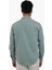 Yeşil Erkek Regular Fit Düz Klasik Yaka Uzun Kol Gömlek - 104835 4