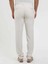 Ekru Erkek Slim Fit Çizgili Gofre Desenli Pantolon - 104448 4
