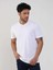 Beyaz Erkek Slim Fit Düz O Yaka T-shirt - 105456 1