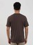 Kahverengi Erkek Slim Fit Düz O Yaka T-shirt - 105664 5