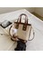 Crossbody Çanta Kadın El Eşkenar Dörtgen Çanta Kahverengi (Yurt Dışından) 1