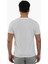 Beyaz Erkek Slim Fit Düz O Yaka T-shirt 10