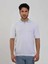 Beyaz Erkek Slim Fit Düz Polo Yaka Triko - 104576 2