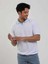 Beyaz Erkek Slim Fit Düz Polo Yaka Triko - 104576 4