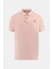 Erkek Washed Ss Polo Yaka Pembe T-Shirt 4