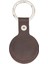 Apple Airtag Uyumlu Deri Anahtarlık, Acı Kahve 4