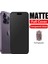 Cda Store Iphone 14 Plus Uyumlu Parmak Izi Bırakmaz Ekran Koruyucu Nano Mat Jelatin 5