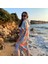 Sörf Yazlık Panço Kapşonlu Plaj Havlusu(Live Free) Summer 3