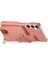 Samsung Galaxy S23 Fe Kılıf Fermuar Cüzdan Yüzük Kickstand Arka Kabuk-Pembe (Yurt Dışından) 3
