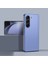 Samsung Galaxy Z Fold6 5g Kılıf Galvanik Pu Deri + Menteşe Korumalı Pc Telefon Kapağı-Mor Için (Yurt Dışından) 5
