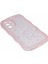 Samsung Galaxy A24 4G(162,1 x 77,6 x 8,3 Mm) Telefon Kılıfı Tpu Glitter Sparkle Dalgalı Kenar Kabuk-Şeffaf Pembe (Yurt Dışından) 4