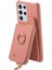 Samsung Galaxy S21 Ultra 5g Kılıf Pu Deri Litchi Dokulu Telefon Cüzdan Kapağı-Pembe (Yurt Dışından) 4