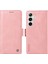 Samsung Galaxy S24 Kılıf Pu Deri Manyetik Toka Telefon Kapağı Cilt Dokunmatik Duygu-Pembe (Yurt Dışından) 1