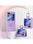 Samsung Galaxy Z Flip6 5g Katlanmış Telefon Kılıfı Için Cilt Dokunmatik Sert Pc Telefon Kapağı Halka Tutucu-Mor (Yurt Dışından) 3