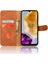 Samsung Galaxy M15 5g Kılıf Skin-Touch Deri Flip Standlı Telefon Kapağı-Kahverengi (Yurt Dışından) 2