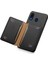 Samsung Galaxy A20 Kickstand Kılıf Tpu+Pc+Pu Kart Yuvalı Telefon Kılıfı-Siyah (Yurt Dışından) 4