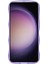 Samsung Galaxy S23 Tpu Kılıf Dalgalı Kenar Epoksi Düşme Önleyici Telefon Kapağı-Şeffaf Mor (Yurt Dışından) 2