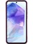 Samsung Galaxy A55 5g Görünmez Lensli Silikon Telefon Kılıfı Kickstand-Şarap Kırmızısı (Yurt Dışından) 5