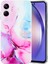 Samsung Galaxy A05 4g Kılıf Mermer Desenli Soft Tpu Telefon Kılıfı-Pembe/mavi (Yurt Dışından) 3