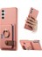 Samsung Galaxy A35 5g Kılıf Kickstand Pu+Pc+Tpu Kart Yuvalı Telefon Kapağı-Pembe (Yurt Dışından) 1