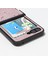 Samsung Galaxy Z Flip6 5g Kılıf Pu Deri+Pc Parıltılı Telefon Kapağı Menteşe Tasarımlı-Pembe (Yurt Dışından) 5