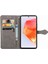 Samsung Galaxy C55 5g Kılıf 3 Kart Yuvalı Mandala Çiçek Deri Telefon Kapağı-Gri (Yurt Dışından) 2