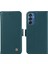 Samsung Galaxy M15 5g Kılıf Cüzdan Deri Kapak Yan Manyetik Toka-Yeşil (Yurt Dışından) 1