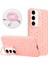 Samsung Galaxy A55 5g Kılıf Için Kickstand Manyetik Tpu Telefon Kapağı Kordonlu Isı Dağıtımı-Pembe (Yurt Dışından) 1