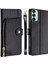 Samsung Galaxy M15 5g Kılıf Fermuarlı Cep Şok Emici Deri Cüzdan Telefon Kapağı-Siyah (Yurt Dışından) 1